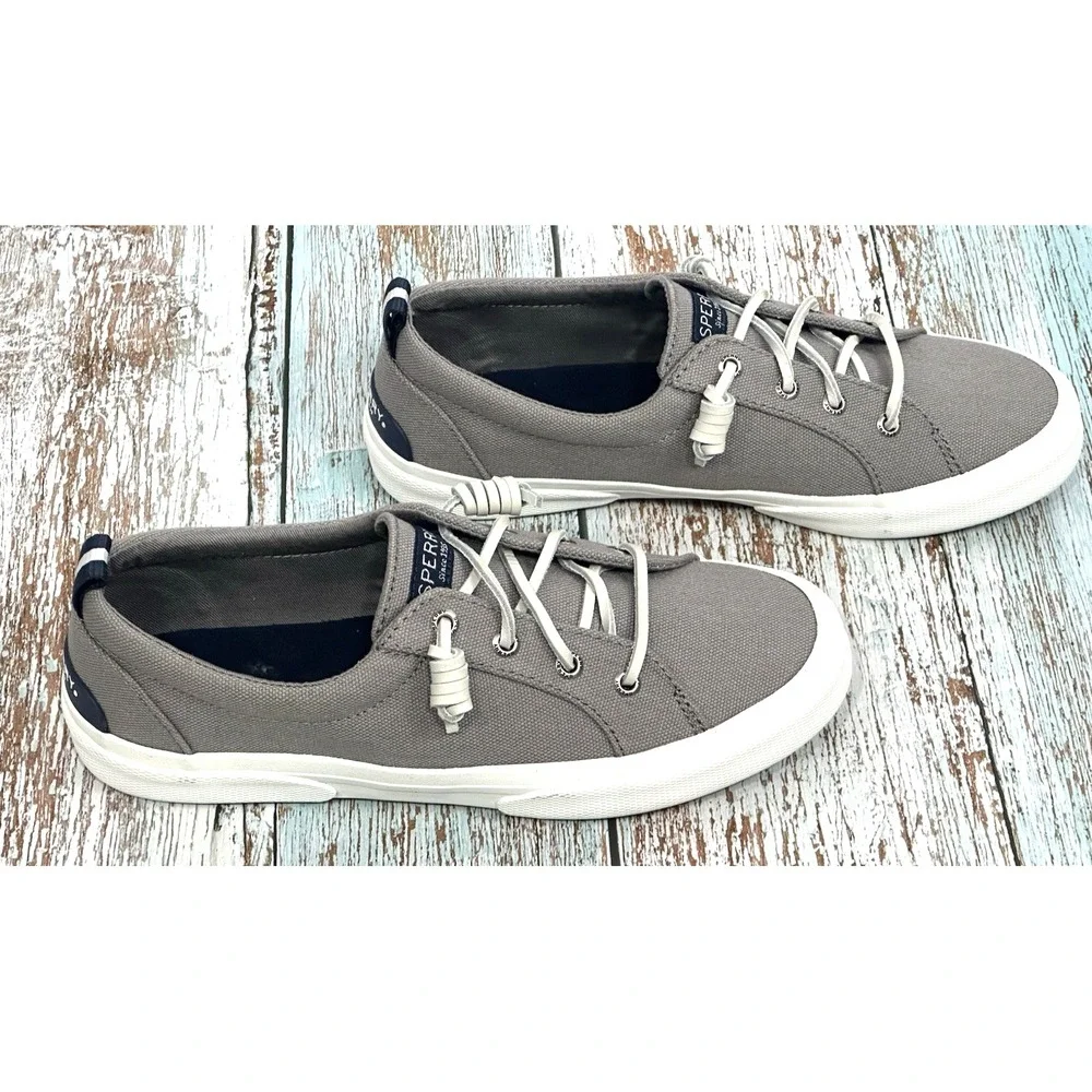 Sperry Femmes Gray Slip On Sneakers Women's Size (7) STS84727